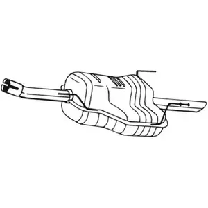 Comparateur de prix : Einddemper 185437 Bosal