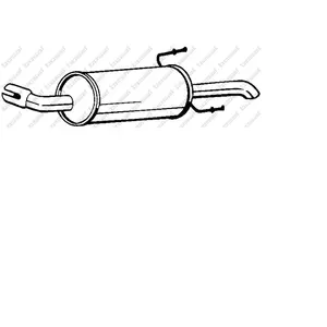 Bosal 185-473 Silencieux arrière pas cher