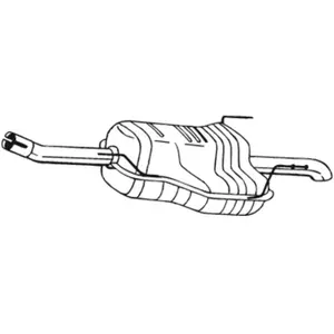 Einddemper 185479 Bosal pas cher