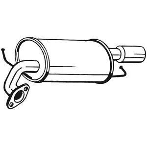 Einddemper 171055 Bosal pas cher