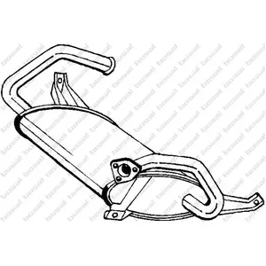 Einddemper 177275 Bosal pas cher