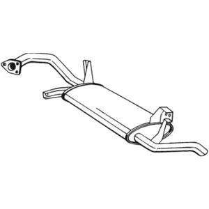 Einddemper 177105 Bosal pas cher