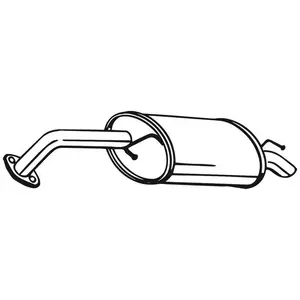 Einddemper 128013 Bosal pas cher