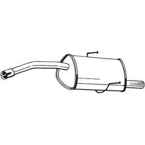 Einddemper 100325 Bosal pas cher