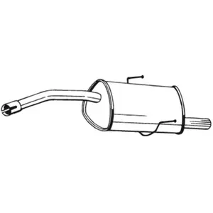 Einddemper 100327 Bosal pas cher