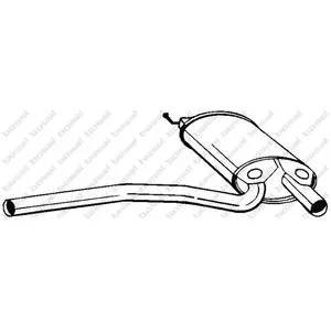 Bosal Middendemper pas cher