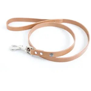 Martin Sellier Laisse Pour Chien En Cuir Martin Sellier Class 10/1 M Mixte Beige