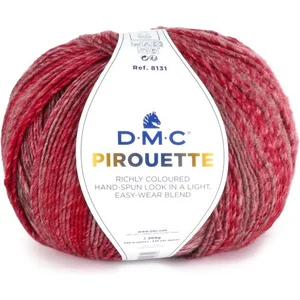 Fil à tricoter PIROUETTE - 200gr - DMC(...) - 497 Rouge pas cher