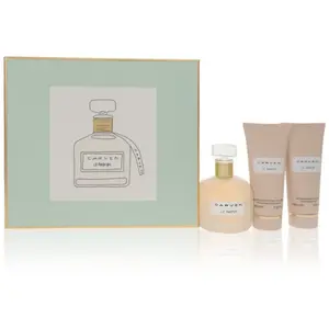 Carven 100 ml Eau De Parfum Spray + 100 ml Body Milk + 100 ml Shower Gel pas cher