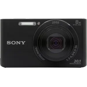 Appareil photo Compact Sony Pack DSC-W830 noir + Housse pas cher