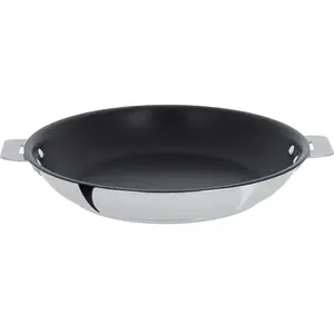 Cristel Casteline Amovible Pan van Roestvrij staal met Excellis anti-aanbaklaag, 28cm, P28QMPE pas cher