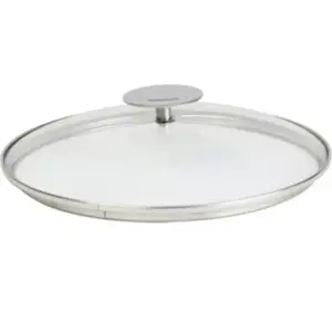 Couvercle universel CRISTEL Platine verre 16 cm pas cher