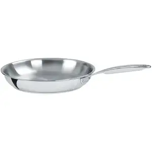 Poêle - CRISTEL - Castel'Pro - 24 cm - Inox 18/10 - Compatible tous feux - Poignée fixe