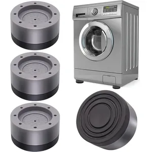 Lot de 4 patins antidérapants pour machine à laver et sèche-linge (4 pièces de 4 cm)[499] pas cher