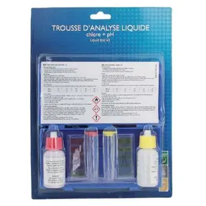 PROVENCE OUTILLAGE Trousse analyse chlore - brome + pH pas cher
