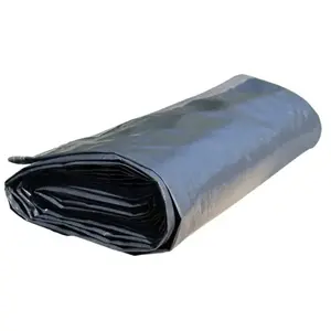 EDG BY AQUALUX INTERNATIONAL Couverture de protection et d'hivernage pour piscine hors sol ovale 730 x 375 cm - 130 g/m² - avec accessoires de serrage pas cher