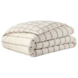 Essix Housse De Couette En Percale De Coton Blanc 240 X 220 Cm
