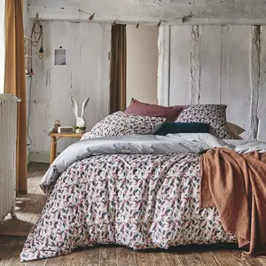 ESSIX Housse de Couette imprimée en Percale de Coton, Murmure, 260x240cm, Es... pas cher