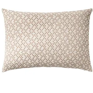 ESSIX Coussin en coton tissé beige 40x60 pas cher