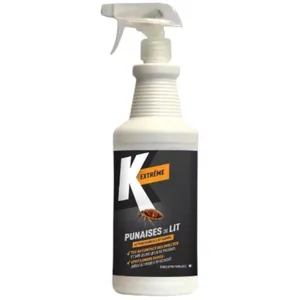 Produit punaises de lit - Pulvérisateur - Action immédiate - Tous supports pas cher