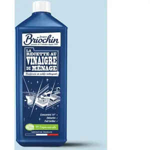 Comparateur de prix : BRIOCHIN Vinaigre de ménage concentré 14° - 1 L - Betterave 100% franç...