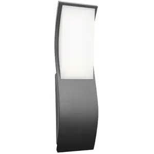 Applique murale extérieure IP65 (700lm 3000K) - Gris - Voltman pas cher