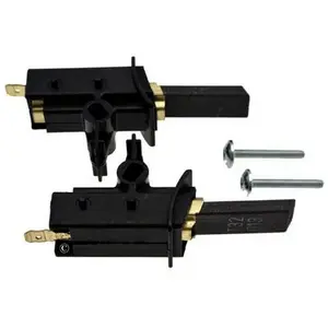 Bluesky Jeu de 2 charbons moteur (52X5258, 00600883) Lave-linge crystal, baumatic, ariston hotpoint, boreal, westpoint , harrow, essentiel b, gorenge, pas cher