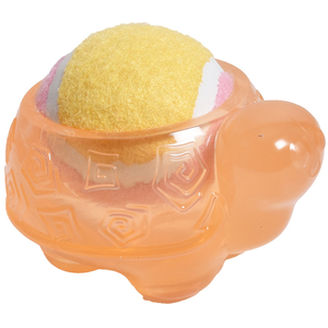 Bobby jouet pour chiens Carapace orange 8,6x10,6x6,6cm pas cher