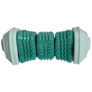 Bobby jouet pour chien Onigiri vert 14,5x6,5x6,5cm pas cher