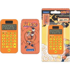 Lexibook Naruto 8-cijferige zakrekenmachine met beschermhoes pas cher