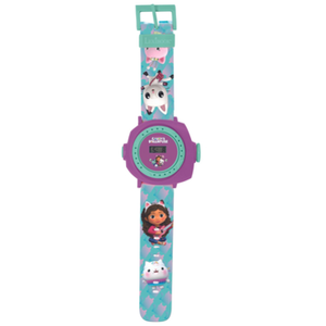Lexibook Montre digitale avec projection de 20 images design Gabby et la Maison Magique pas cher