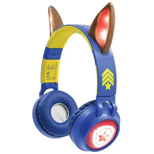 Comparateur de prix : Casque audio sans fil pour enfant Bluetooth Lexibook Pat' Patrouille avec oreilles de Chase
