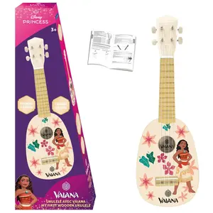 Houten Vaina-ukelele met nylon snaren - 53 cm