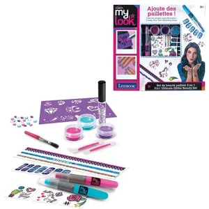 LEXIBOOK - Kit de beauté 3 en 1 pailleté pas cher