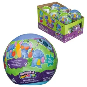 LEXIBOOK - Balle mini mania Stitch figurines à modeler