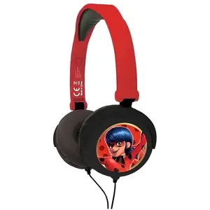 Ladybug Casque stéréo Lexibook Miraculous Rouge pas cher