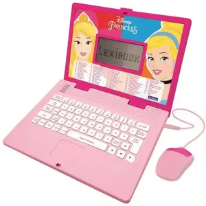 Comparateur de prix : Ordinateur Educatif Bilingue Disney Princesses - LEXIBOOK - 124 activi...
