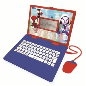 Comparateur de prix : Ordinateur Educatif Bilingue Spidey - LEXIBOOK - 124 activités