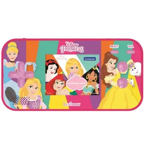 Comparateur de prix : Lexibook Console portable Compact Cyber Arcade® Disney Princesses - écran 2.5'' 150 jeux dont 10 Princesses