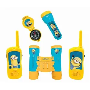 Comparateur de prix : Lexibook Kit d aventurier avec Talkie-Walkies portée 120m Les Minions