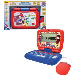 Lexibook Spider-Man tweetalige educatieve laptop met spraakfunctie 40 activiteiten in het Engels en Frans pas cher