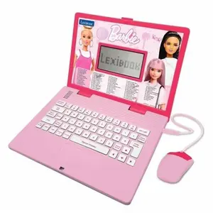 Comparateur de prix : Ordinateur éducatif bilingue Barbie - LEXIBOOK - 124 Activités - Enfan...