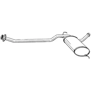 Silencieux central bosal 284-321