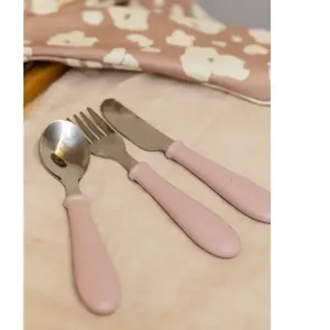 Béaba Set de 3 couverts inox Barbe à papa pas cher