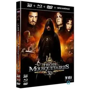 Tf1 Vidéo Les Trois Mousquetaires - Combo Blu-Ray + DVD - Versions 2D et 3D pas cher