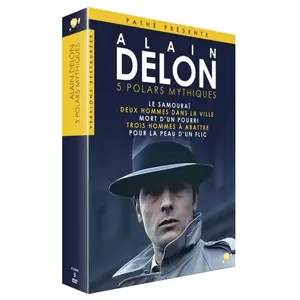 PATHE RESTAURATIONS Coffret Alain Delon - 5 Polars Mythiques DVD pas cher