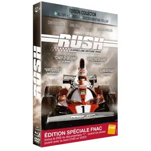 PATHE VIDEO Rush Combo Blu-Ray + 2 DVD Edition Spéciale Fnac Limitée pas cher