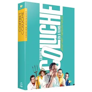 Pathe Distribut Coffret Coluche 5 Films DVD pas cher