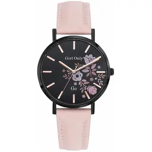 Montre Go Femme Cuir Rose 699009 pas cher