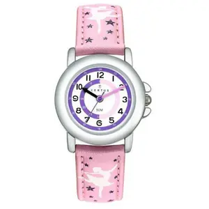 Montre Certus Enfant Cuir Rose 647615 pas cher